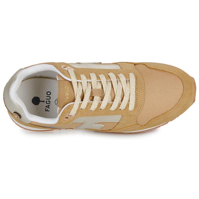 Faguo  ELM RUNNING  Beige -  Sneakers basse Donna - 6