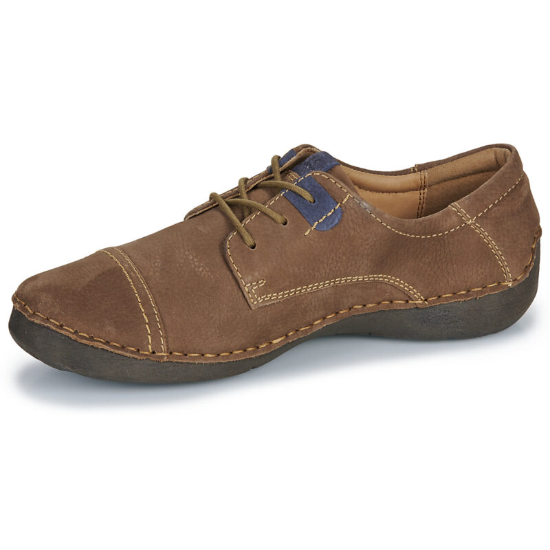 Josef Seibel FERGEY 41 Braune Low Sneakers Damen - Gr&ouml;&szlig;e 4