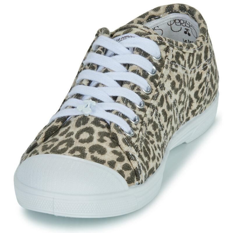 Le Temps des Cerises BASIC 02 Braune Low-Sneaker f&uuml;r Damen - Gr&ouml;&szlig;e 3