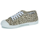 Le Temps des Cerises BASIC 02 Braune Low-Sneaker f&uuml;r Damen - Gr&ouml;&szlig;e 4