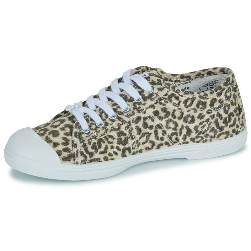 Le Temps des Cerises BASIC 02 Braune Low-Sneaker f&uuml;r Damen - Gr&ouml;&szlig;e 4