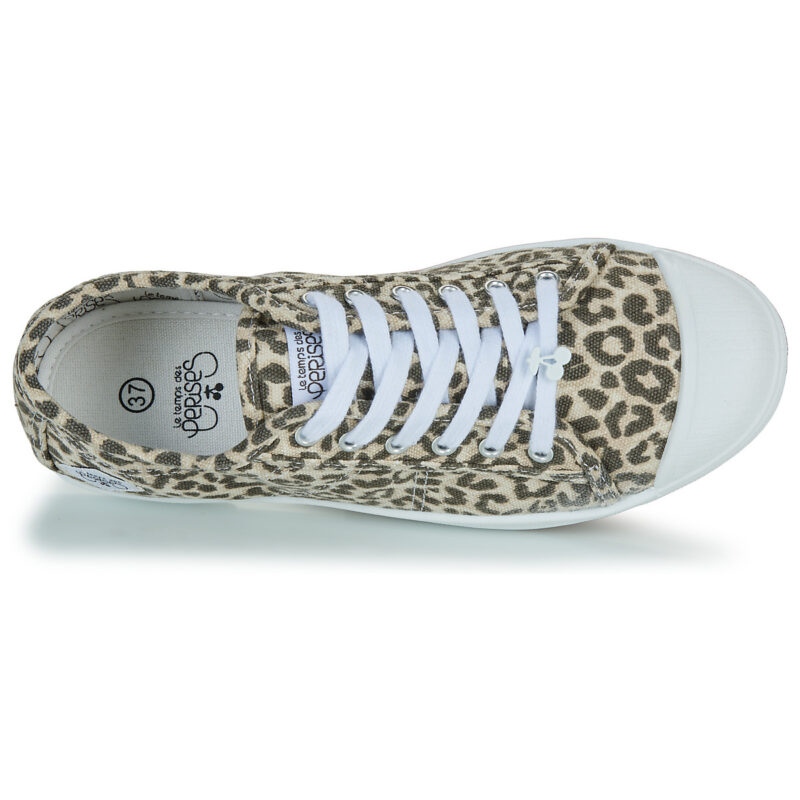 Le Temps des Cerises BASIC 02 Braune Low-Sneaker f&uuml;r Damen - Gr&ouml;&szlig;e 6