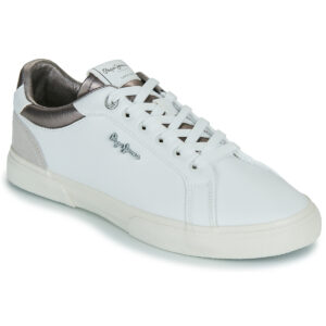 Pepe jeans  KENTON COURT W  Bianco -  Sneakers basse Donna
