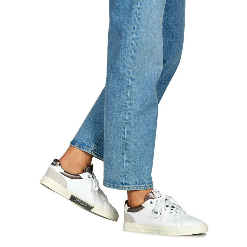Pepe jeans KENTON COURT W Bianco Sneakers basse Donna - 8
