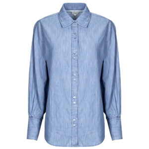 Camicia  Lee  BALLOON SLEEVE SHIRT  Blu -  Camicie Donna