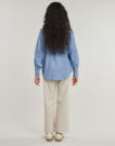 Camicia  Lee  BALLOON SLEEVE SHIRT  Blu -  Camicie Donna - 4