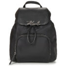 Donna Karl Lagerfeld K/SIGNATURE NYLON SM BACKPACK Nero Zaino Donna - 1