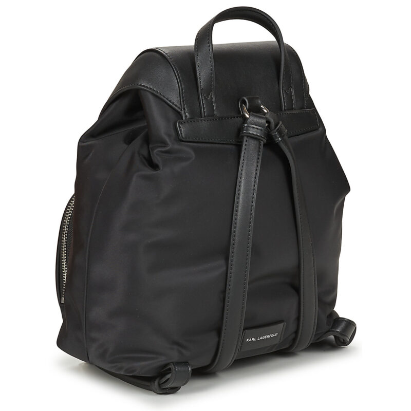 Donna Karl Lagerfeld K/SIGNATURE NYLON SM BACKPACK Nero Zaino Donna - 3