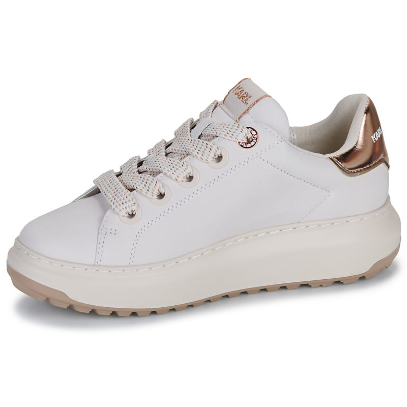 Karl Lagerfeld KAPRI LUG Signia Lo Lace Bianco Sneakers basse Donna - 4
