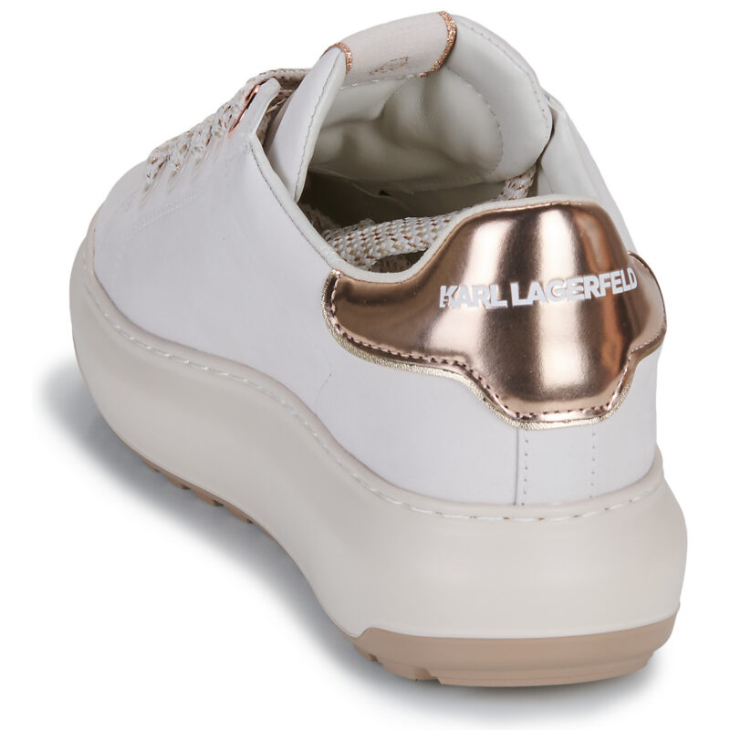 Karl Lagerfeld KAPRI LUG Signia Lo Lace Bianco Sneakers basse Donna - 5