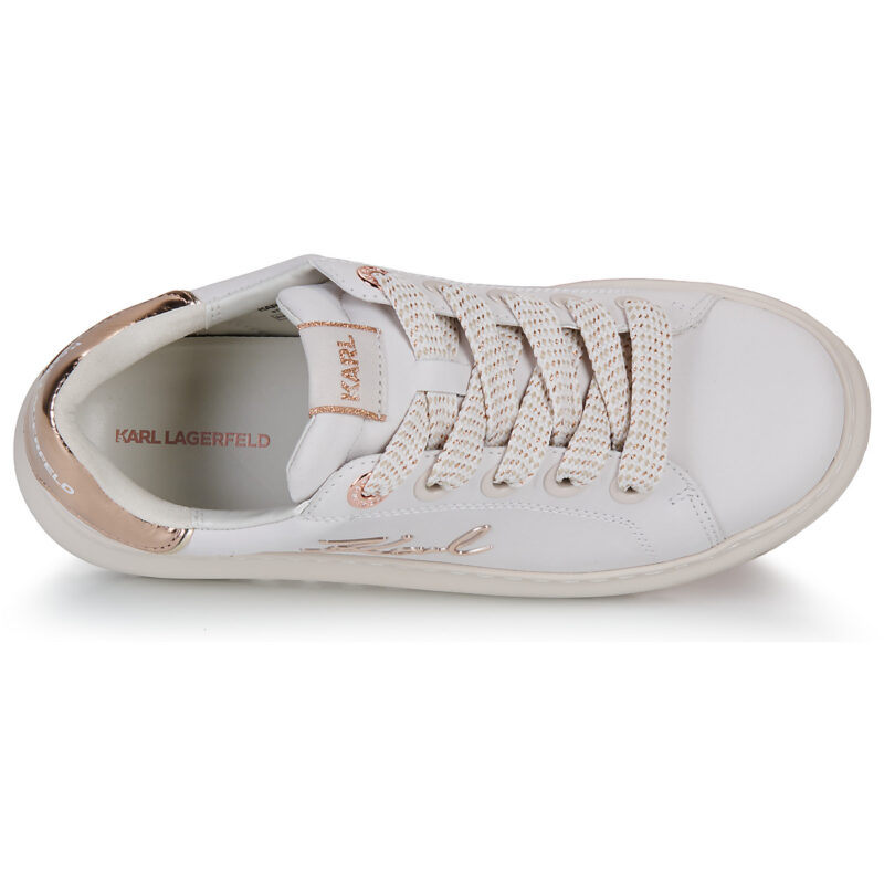 Karl Lagerfeld KAPRI LUG Signia Lo Lace Bianco Sneakers basse Donna - 6