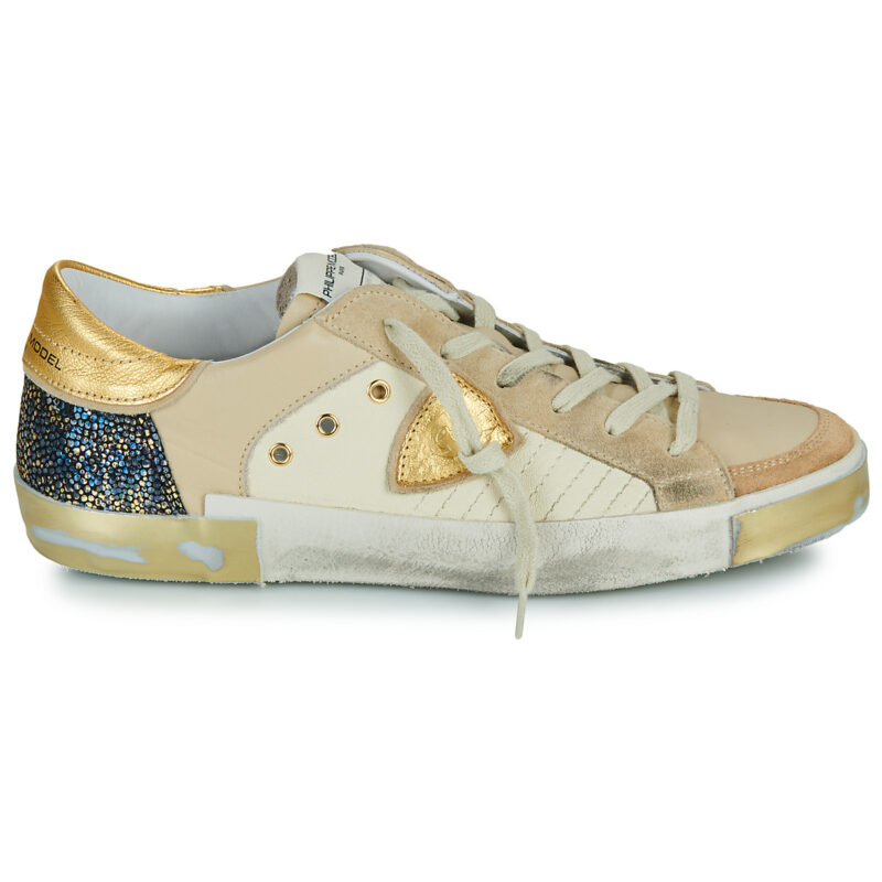 Philippe Model  PRSX LOW WOMAN  Beige -  Sneakers basse Donna - 2