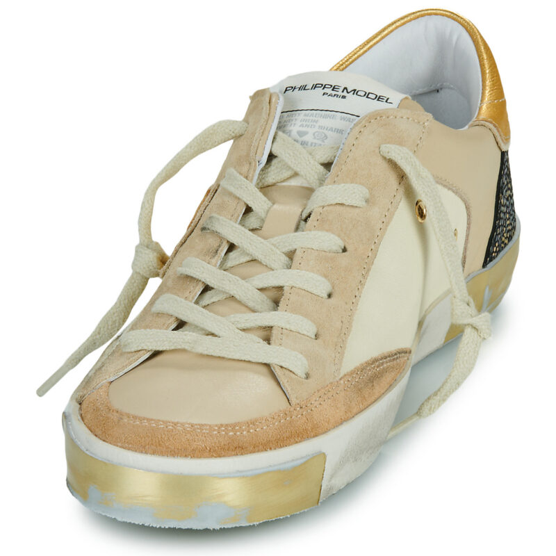 Philippe Model  PRSX LOW WOMAN  Beige -  Sneakers basse Donna - 3