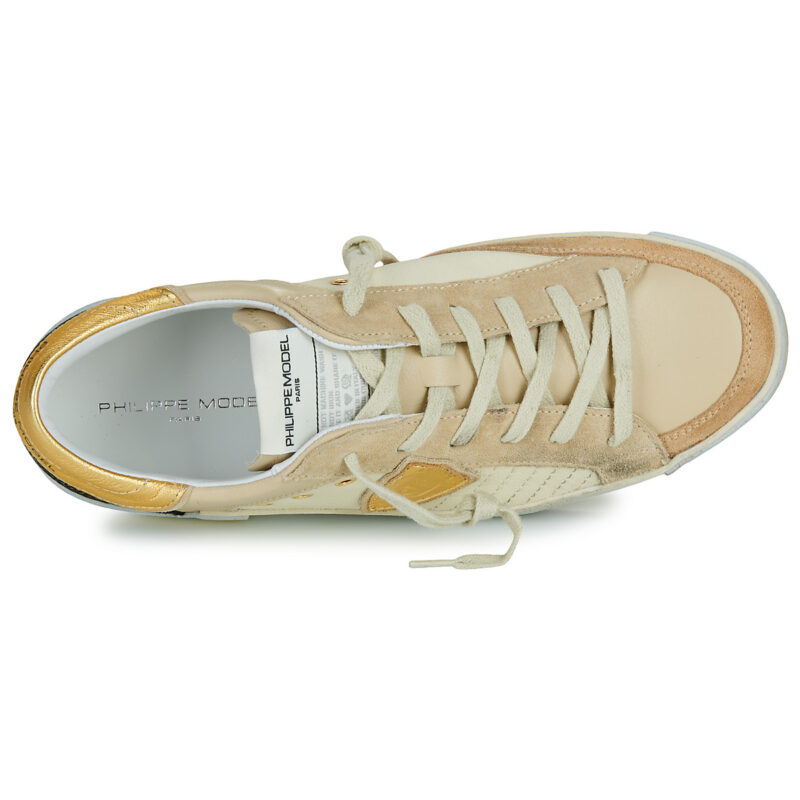 Philippe Model  PRSX LOW WOMAN  Beige -  Sneakers basse Donna - 6