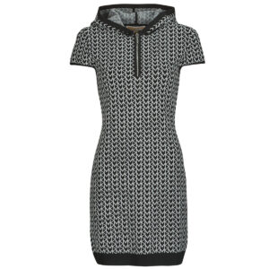 Abito corto  MICHAEL Michael Kors  MK JACQ HOODED ZIP DRS  Multicolore -  Abiti corti Donna