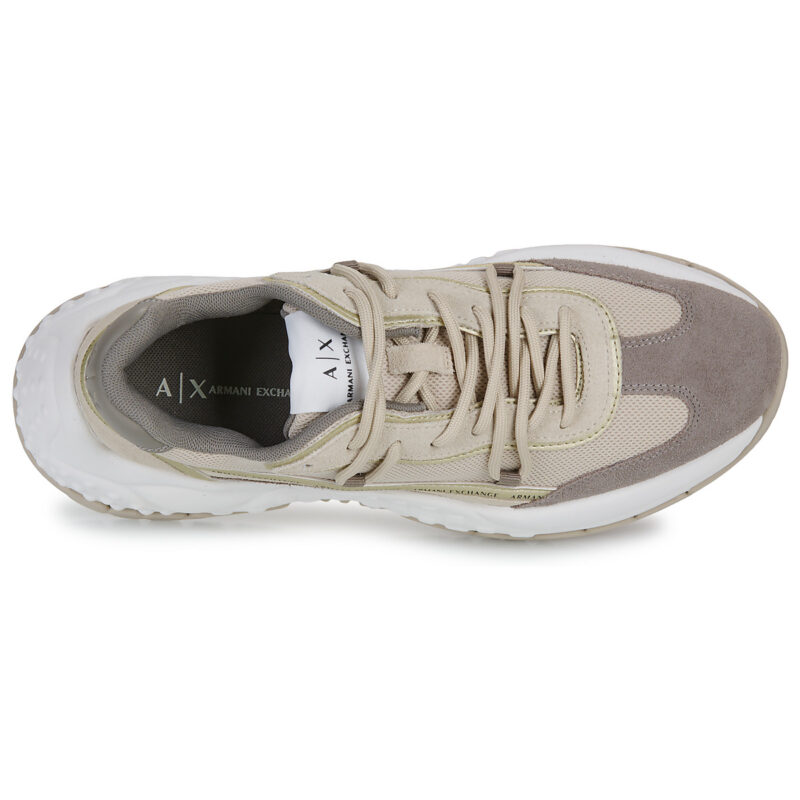 Armani Exchange  VEDDER  Beige -  Sneakers basse Donna - 6