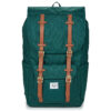 Damen Herschel HERSCHEL-LITTLE-AMERICA-BACKPACK Gr&uuml;n Rucksack Damen