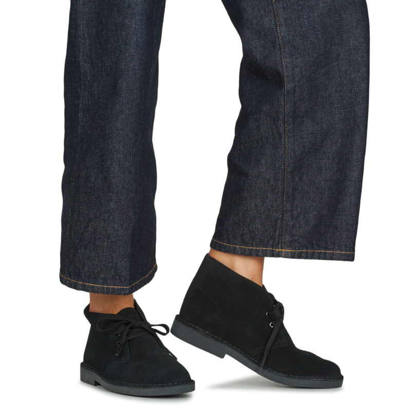 Clarks  Desert Bt Evo.  Nero -  Derby Donna - 8