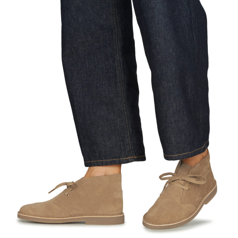 Clarks  Desert Bt Evo.  Beige -  Derby Donna - 8
