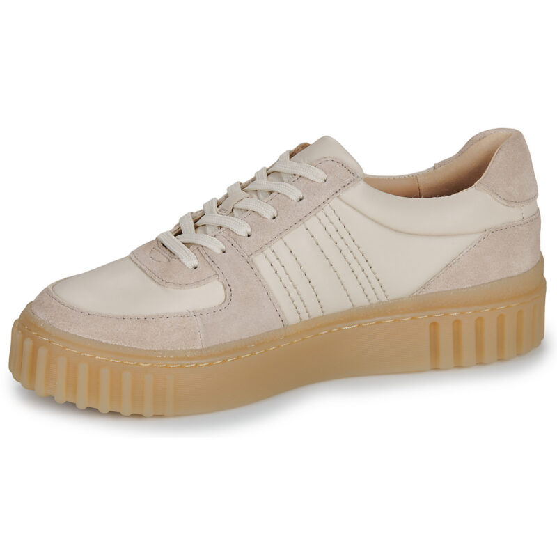 Clarks Mayhill Lace Bianco Baskets basses Femme - 4