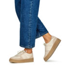Clarks Mayhill Lace Bianco Baskets basses Femme - 8