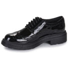 Clarks  Orinoco3   Nero -  Derby Donna - 4