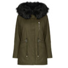 Parka Betty London ATHEA Kaki Parka Donna - 1