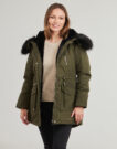 Parka Betty London ATHEA Kaki Parka Donna - 2