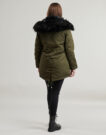 Parka Betty London ATHEA Kaki Parka Donna - 4