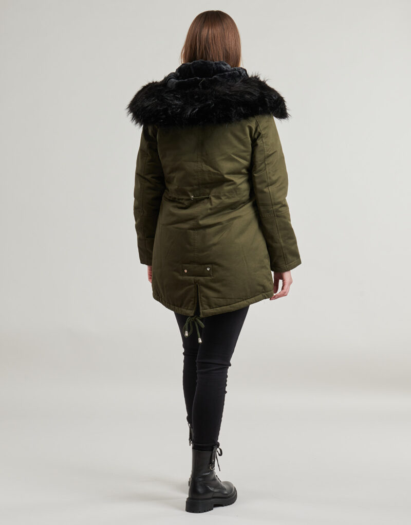 Parka Betty London ATHEA Kaki Parka Donna - 4