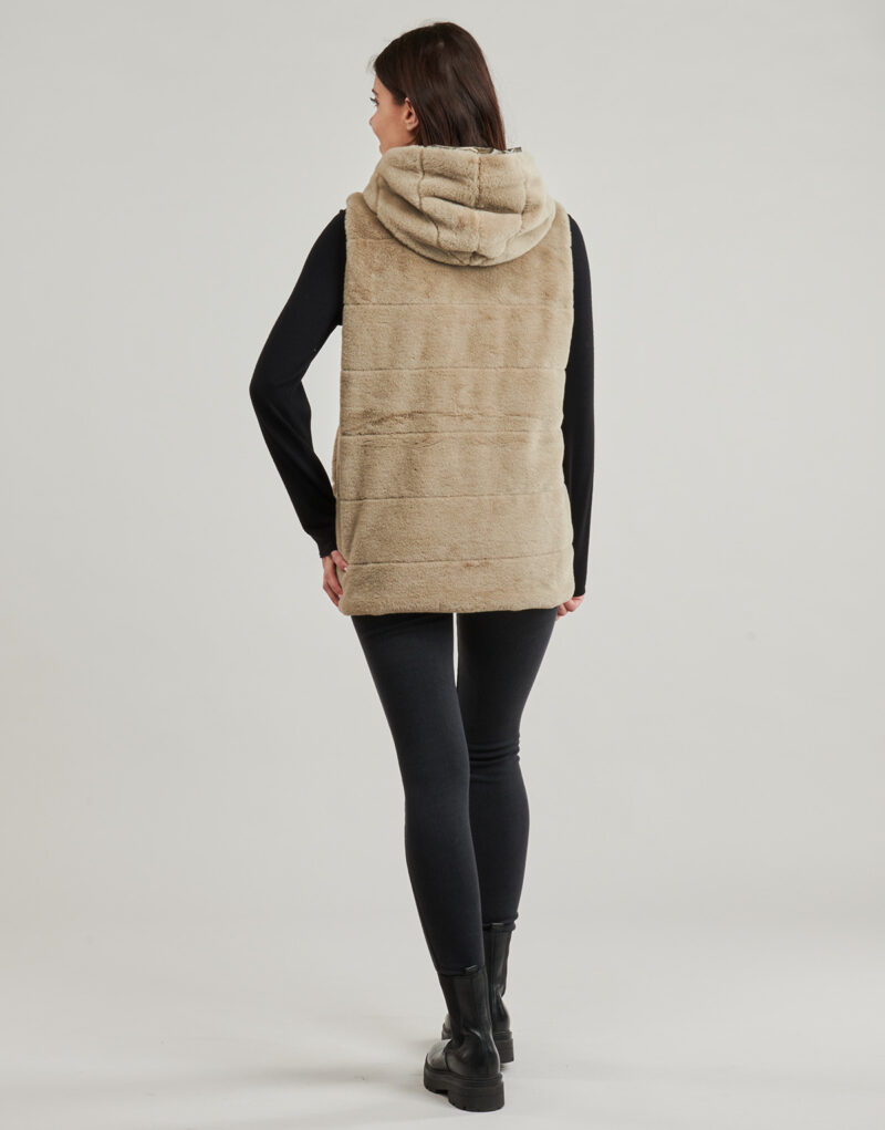 Piumino  Moony Mood  MAIA  Beige -   Piumini Donna - 4