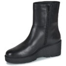 Geox D MIEREILLE A Black Ankle Boots Women - 4