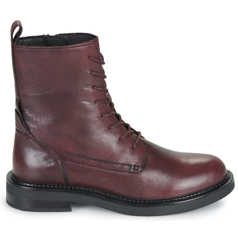 Geox D SERILDA G Rote Damen-Ankle-Boots - Gr&ouml;&szlig;e 2