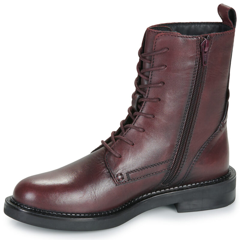 Geox D SERILDA G Rote Damen-Ankle-Boots - Gr&ouml;&szlig;e 4