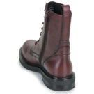 Geox D SERILDA G Rote Damen-Ankle-Boots - Gr&ouml;&szlig;e 5