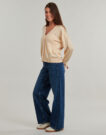 Gilet / Cardigan Guess GJ LS VN MINI TRIANGLE CARDI Beige Gilet / Cardigan Donna - 3