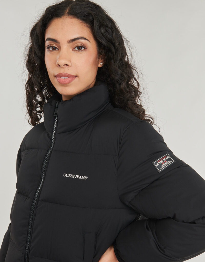 Doudoune Guess GJ CROPPED PUFFER Nero Piumini Donna - 5