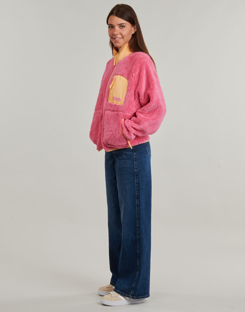 Rip Curl SHORE BREAK POLAR FLEECE Pink Sweatshirt Women's Sweatshirts - 3
