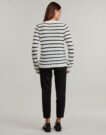 Gilet/cardigan blanc &agrave; col rond Vila VIDALO pour femme - Taille 4