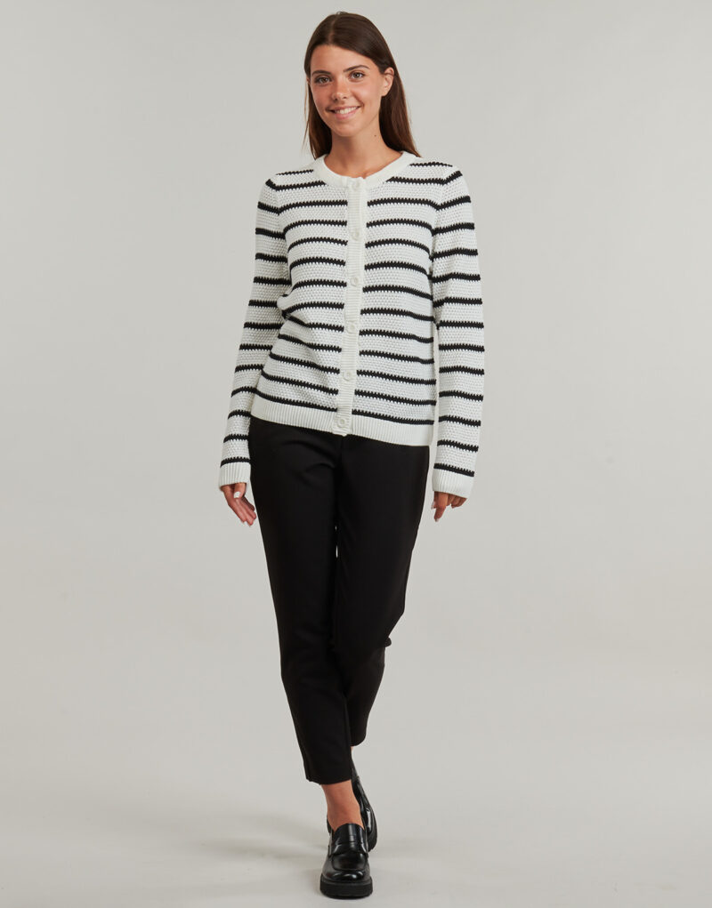 Gerade Hosen Vila VIVARONE Schwarz Gerade Hosen Damen - 2