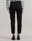 Gerade Hosen Vila VIVARONE Schwarz Gerade Hosen Damen - 4