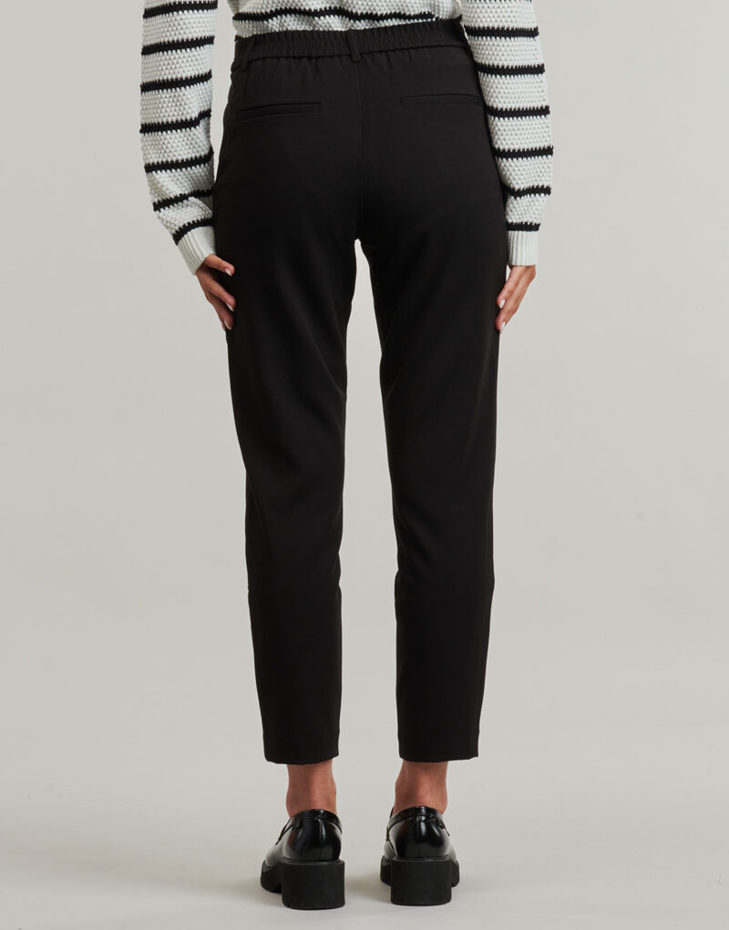Gerade Hosen Vila VIVARONE Schwarz Gerade Hosen Damen - 4