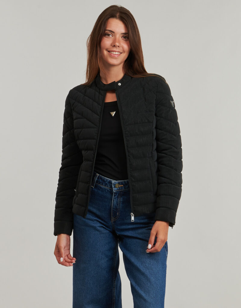 Piumino Guess NEW VONA STRETCH JACKET Nero Piumini Donna - 2