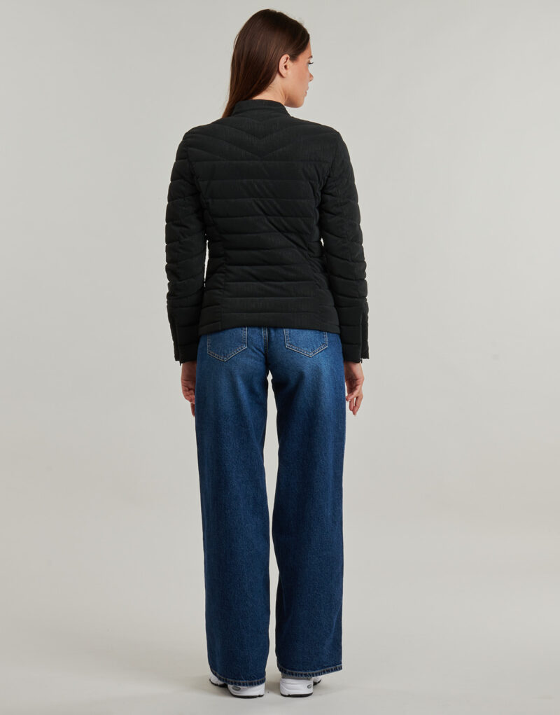 Piumino Guess NEW VONA STRETCH JACKET Nero Piumini Donna - 4