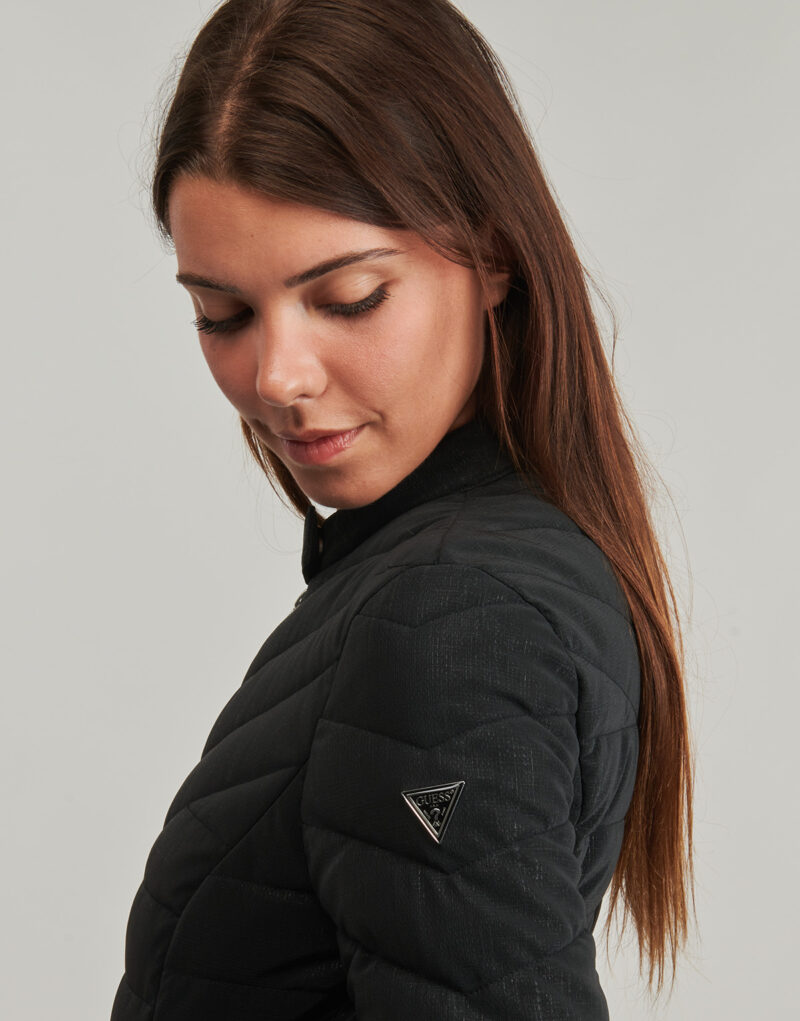 Piumino Guess NEW VONA STRETCH JACKET Nero Piumini Donna - 5