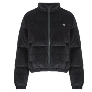 Piumino  Guess  COUTURE PUFFER JACKET  Nero -   Piumini Donna