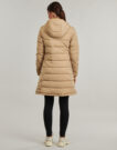 Doudoune Guess NEW ALETA LONG PUFFER JACKET Beige Piumini Donna - 4