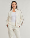 Felpe Guess BRITNEY FULL ZIP SWEATSHIRT Bianco Felpe Donna - 2