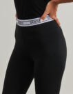collant Guess NOUVEAU Legging ALINE Collants noirs pour femmes - 5