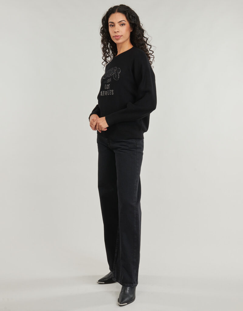 Su&eacute;ter Guess LEIGHTON Negro 3